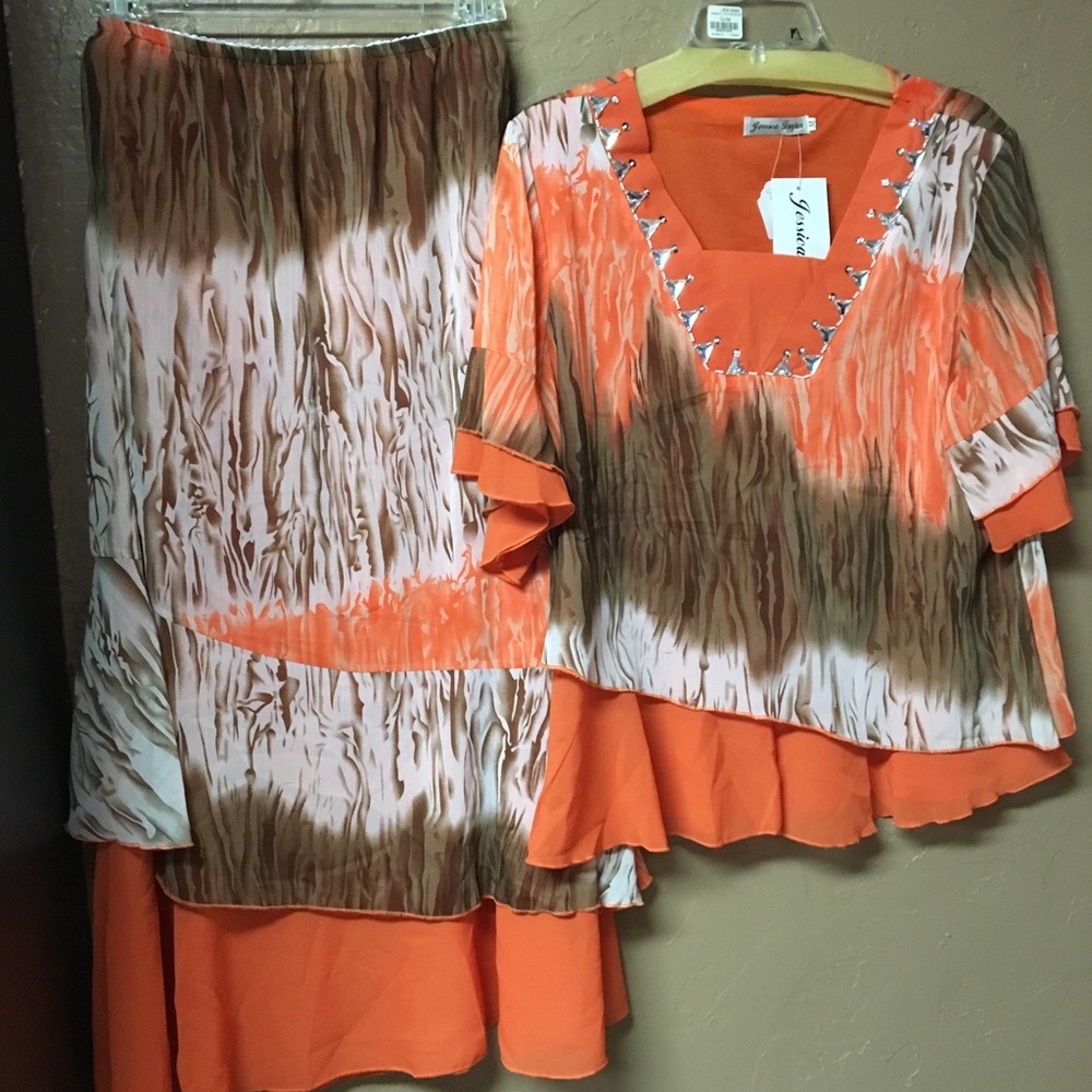 Women’s two piece Shirt and Skirt